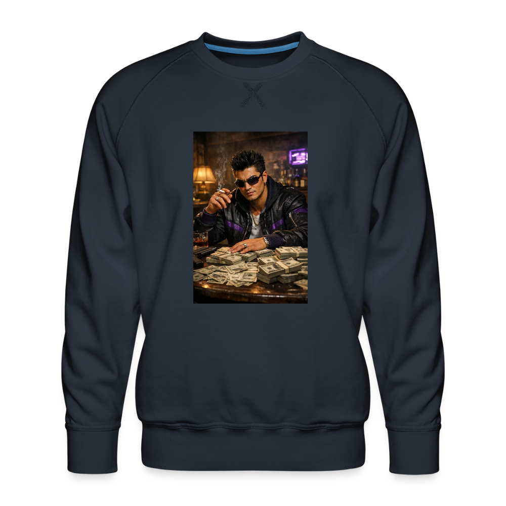 Men’s Premium Sweatshirt SAINTS GAT - navy