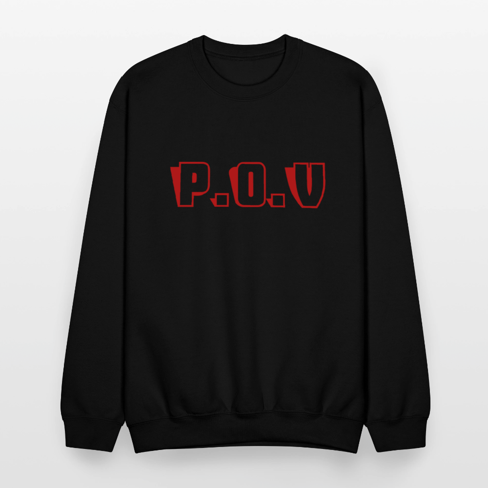 Crewneck Sweatshirt P.O.V - black
