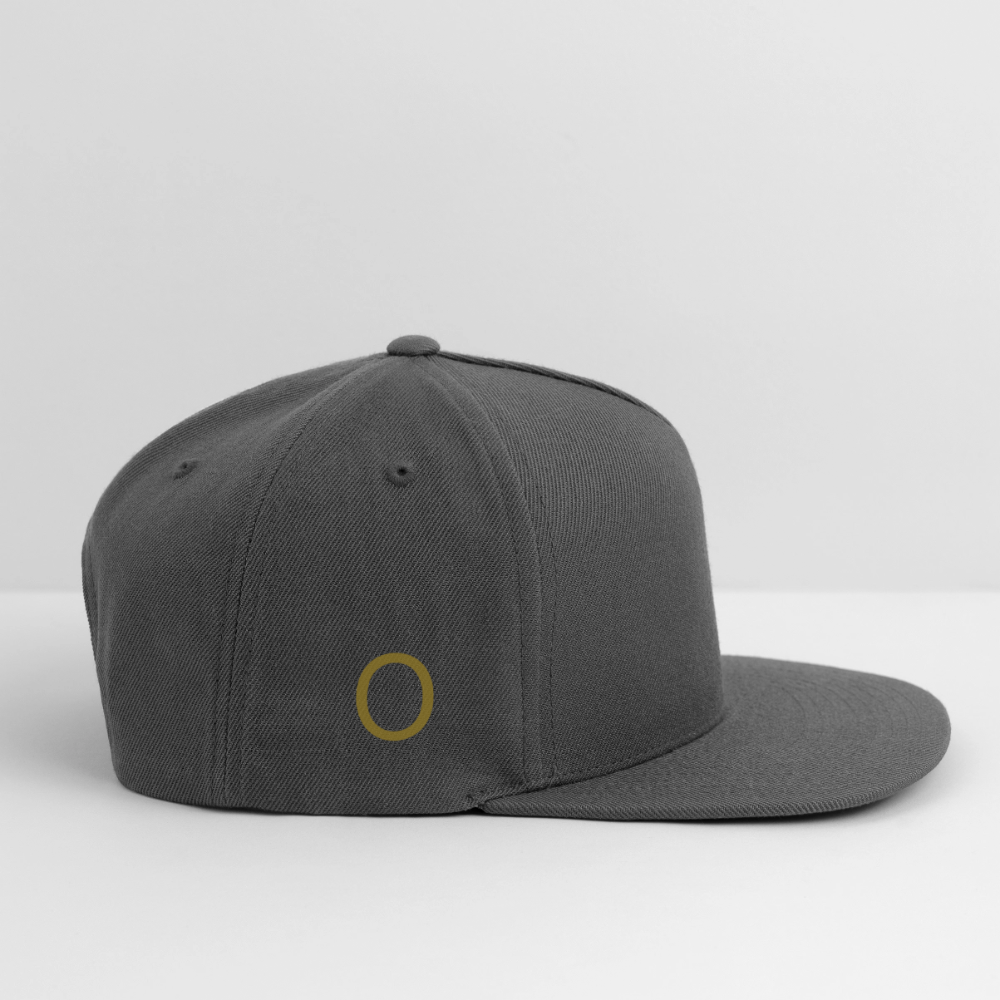 Snapback Baseball Cap OPULENCE AP - dark grey
