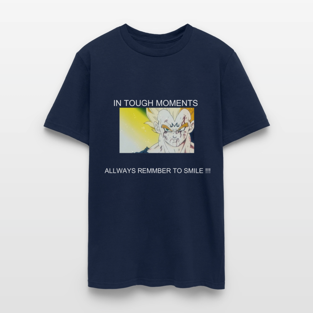 Men's T-Shirt | GILDAN 5000 REMMBER TO SMILE - navy