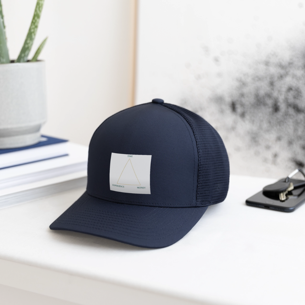 Flexfit Fitted Baseball Cap SCALES - navy