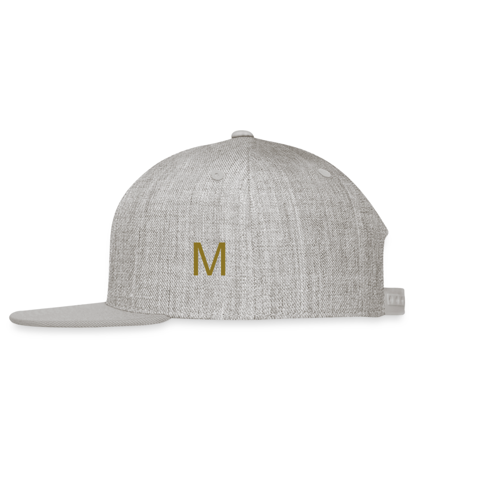 Snapback Baseball Cap OPULENCE AP - heather gray