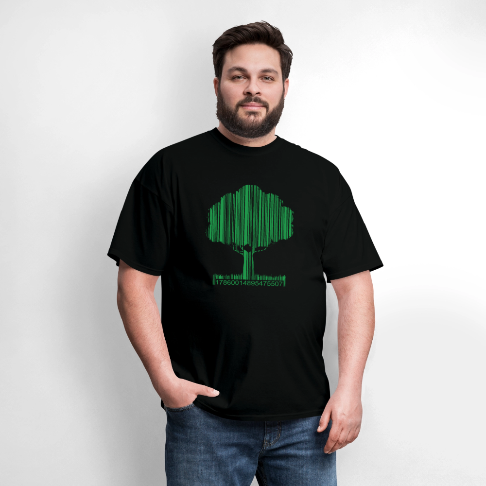 Men's T-Shirt | GILDAN 5000 EVER GREEN - black