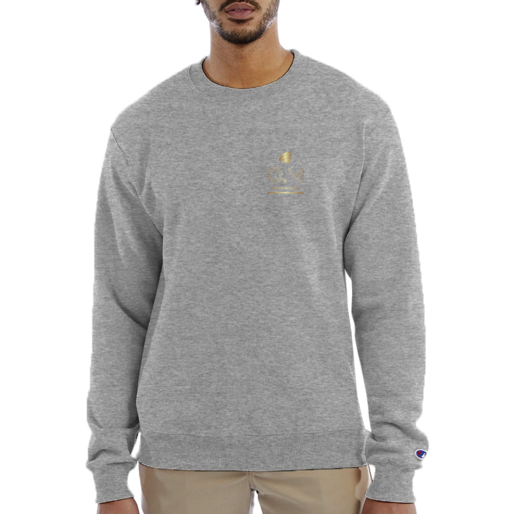 Champion Unisex Powerblend Sweatshirt  OM AP - heather gray