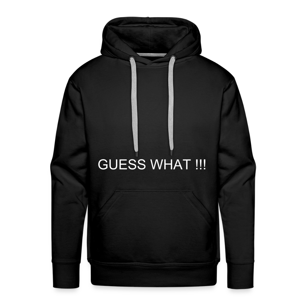 Men’s Premium Hoodie CHIN UP - black
