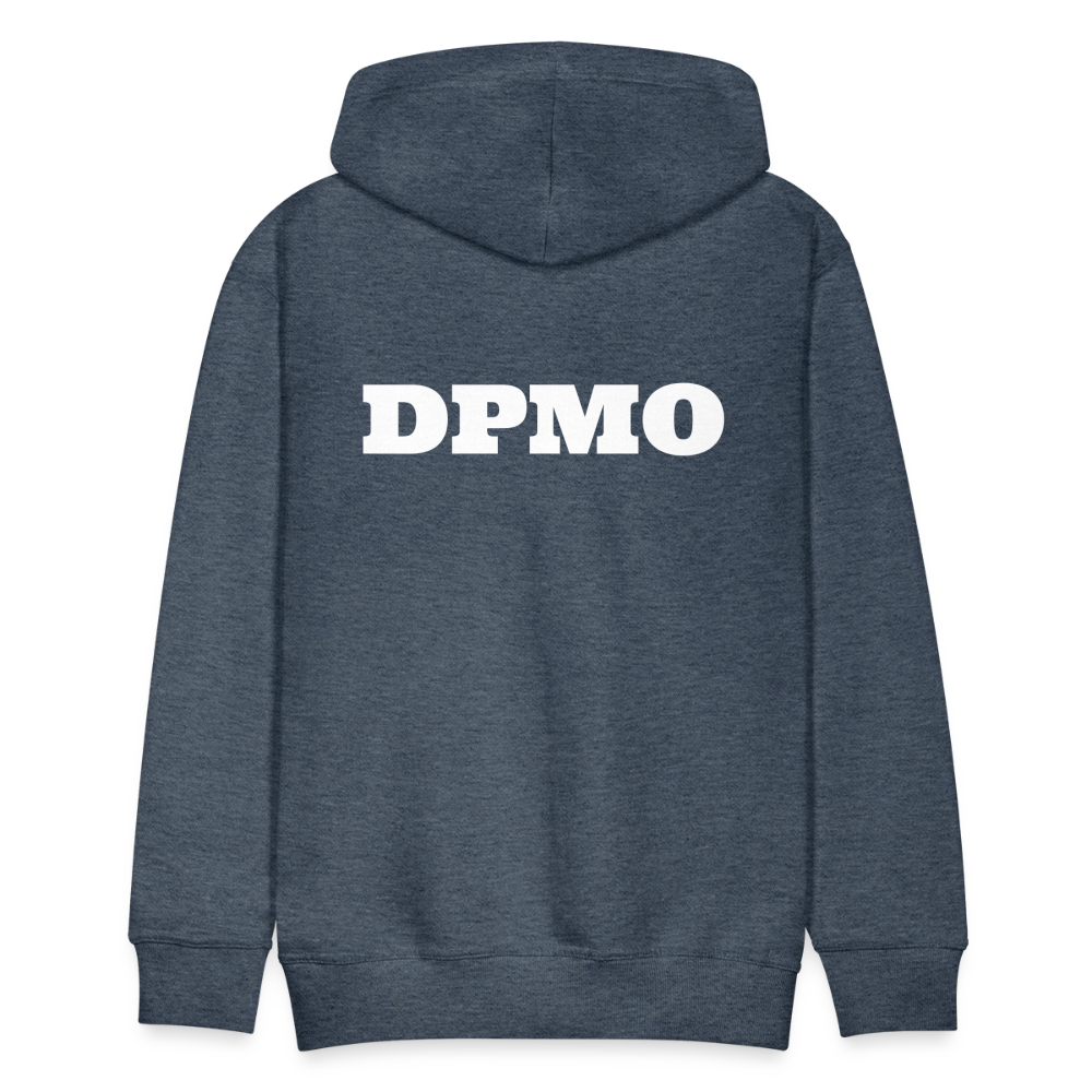 Men’s Premium Hoodie DPMO - heather denim
