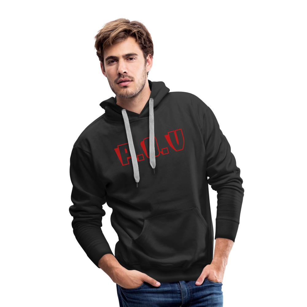 Men’s Premium Hoodie P.O.V - black