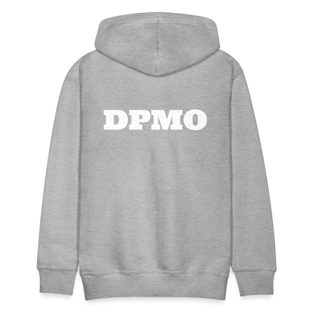 Men’s Premium Hoodie DPMO - heather grey