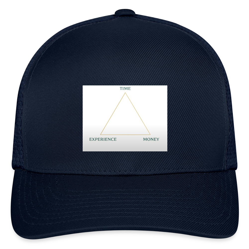 Flexfit Fitted Baseball Cap SCALES - navy