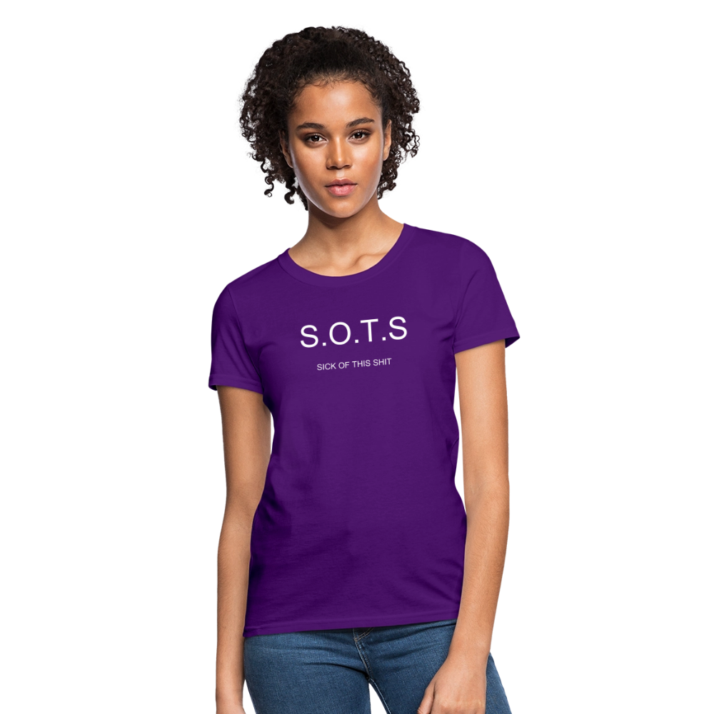 Women's T-Shirt S.O.T.S - purple