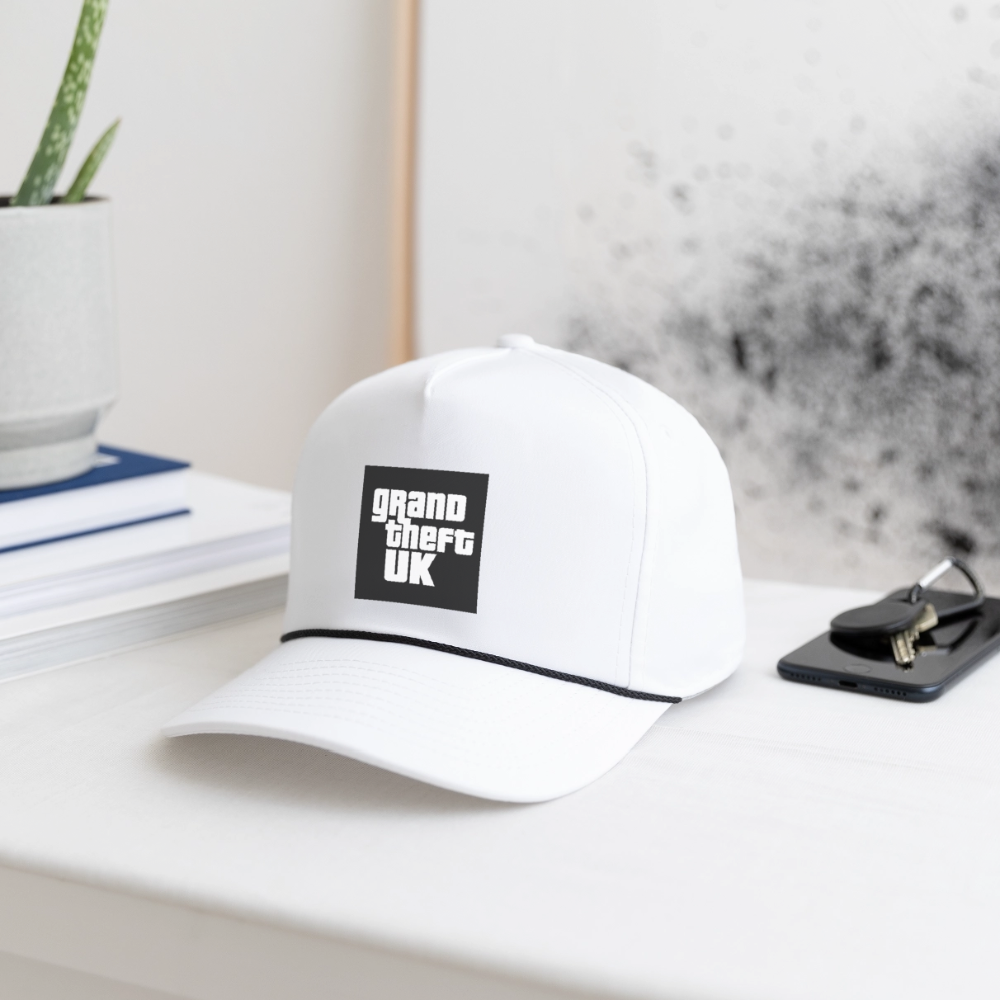 Rope Cap GTA UK - white/black