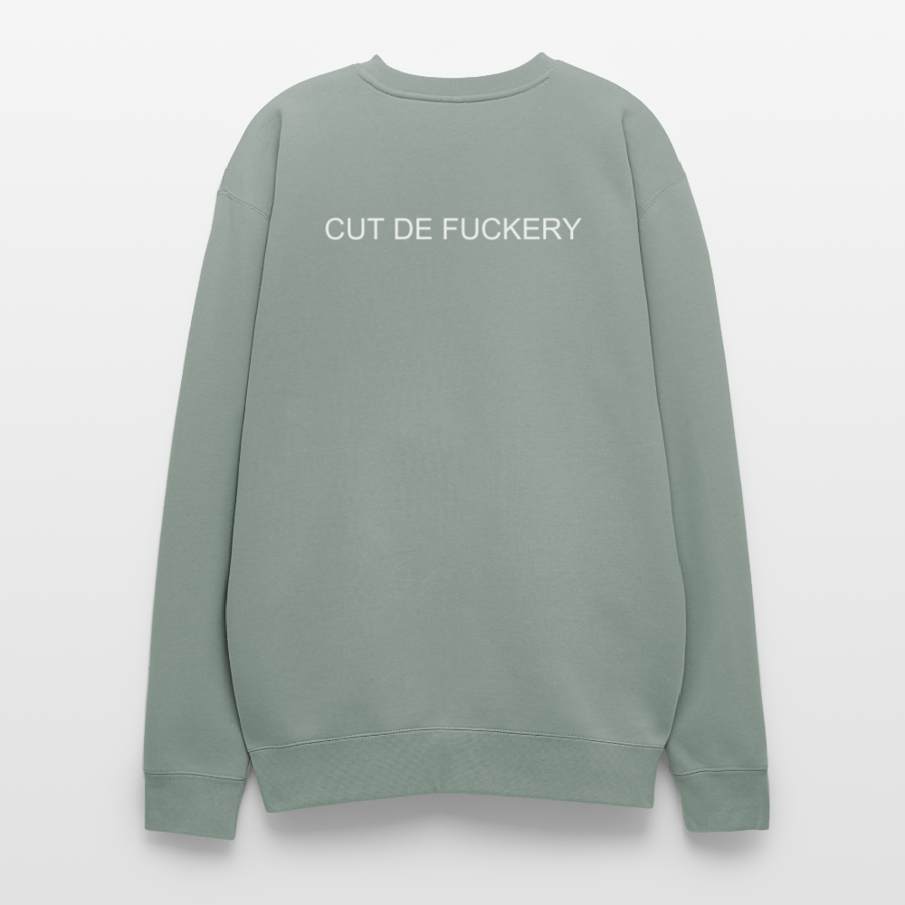 Oversized Crewneck Sweatshirt C/D/F - sage