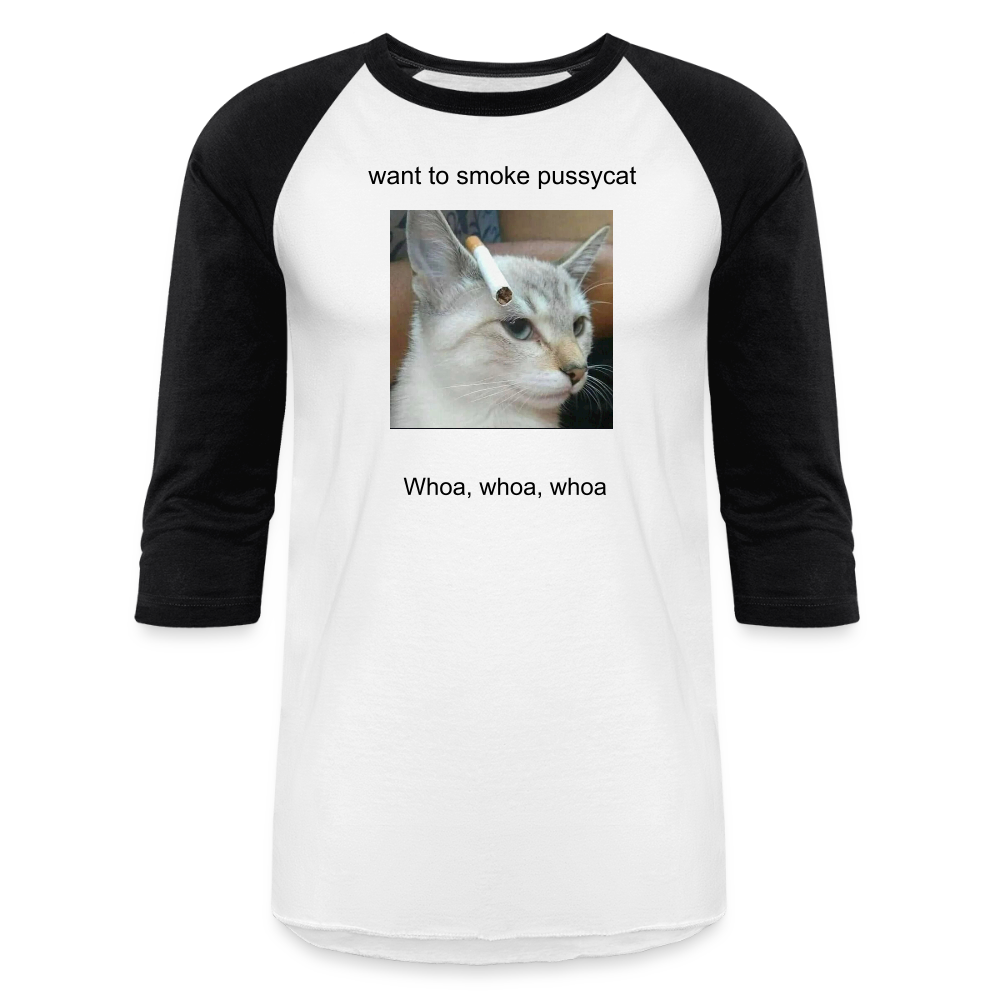Baseball T-Shirt - white/black