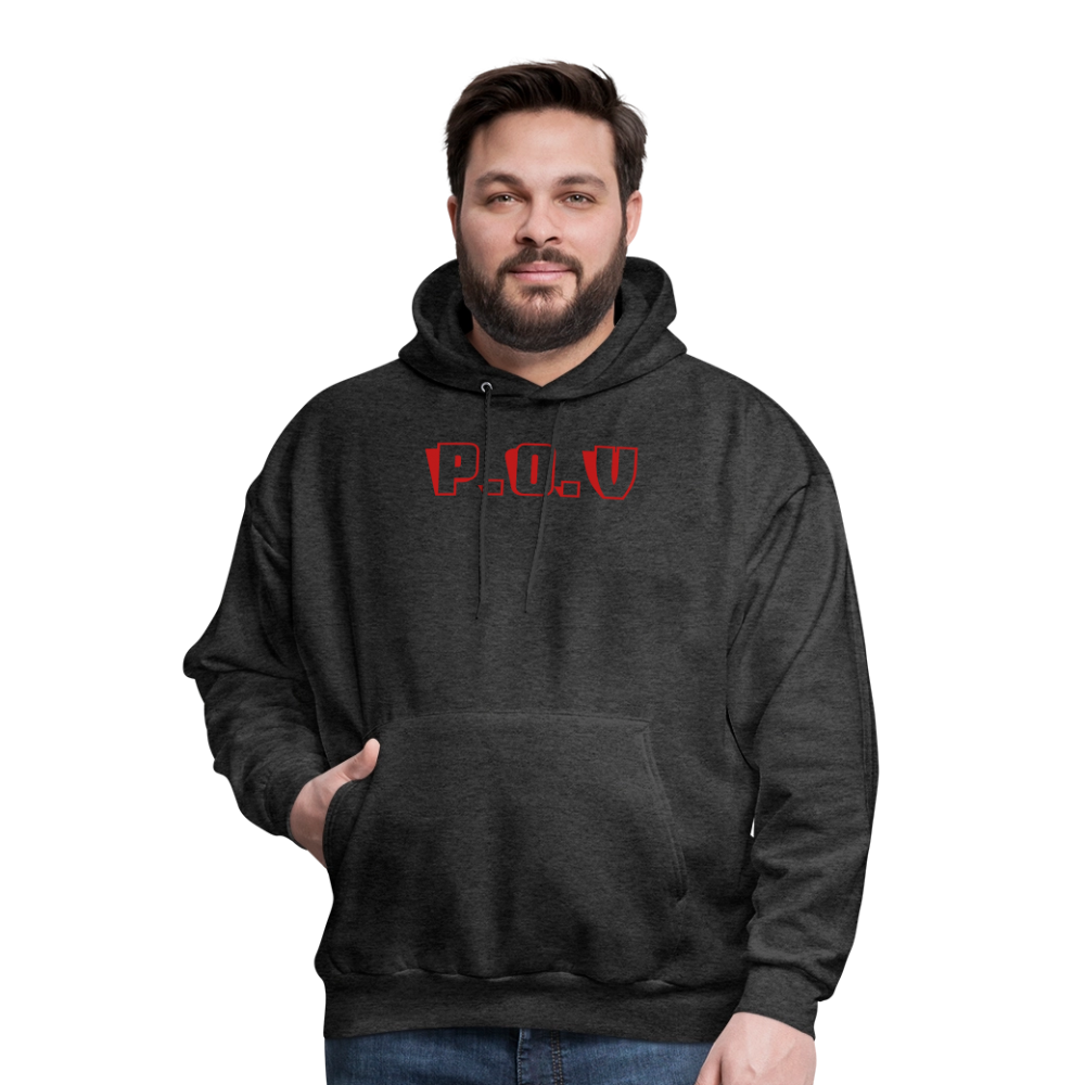 Men's Hoodie P.O.V - charcoal grey