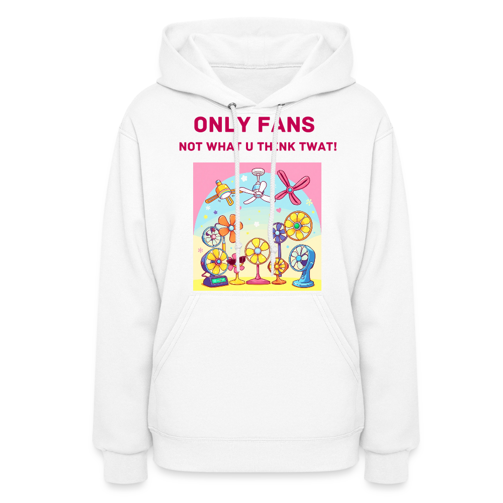 Women's Hoodie ONLY FANS - white