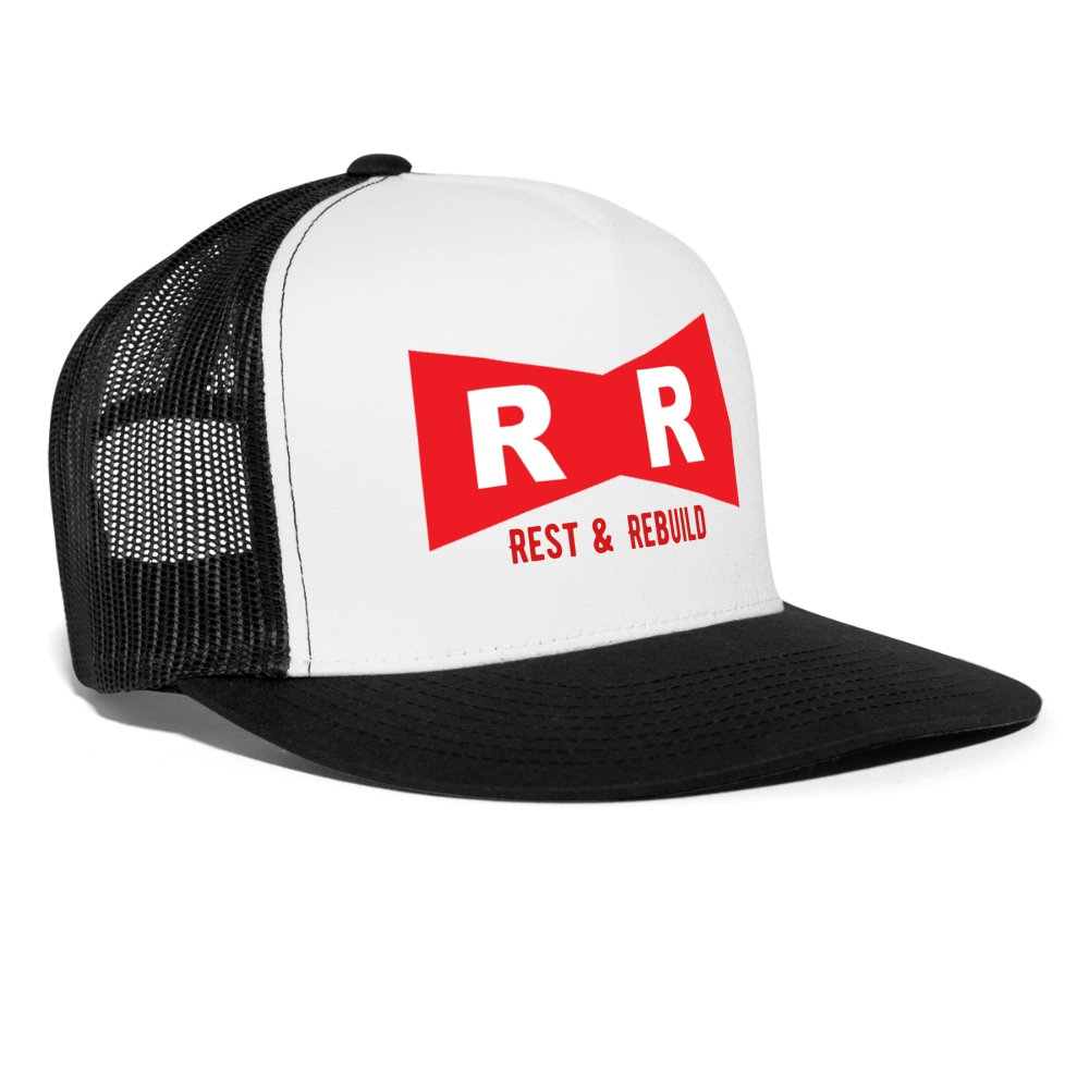 Trucker Hat R&R REST & REBUILD - white/black