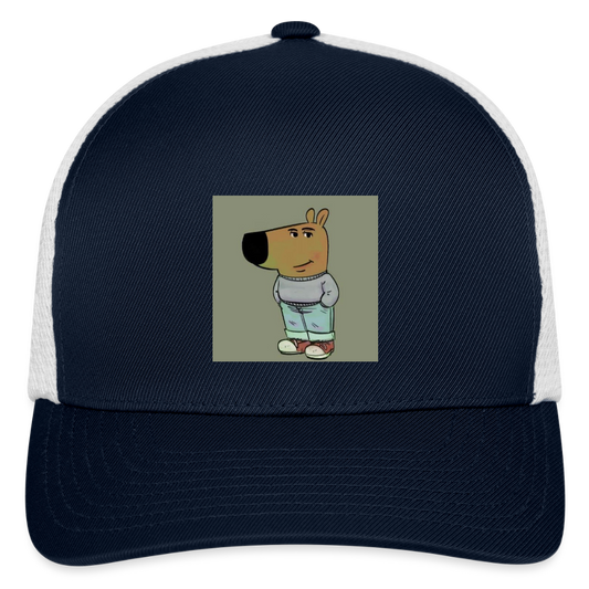 Flexfit Fitted Baseball Cap CHILL GUY - navy/white