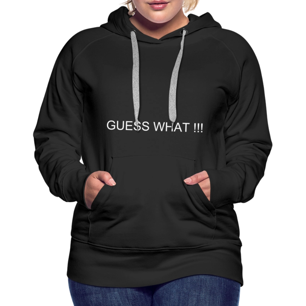 Women’s Premium Hoodie I AM A BOSS OF MY OWN PATH - black