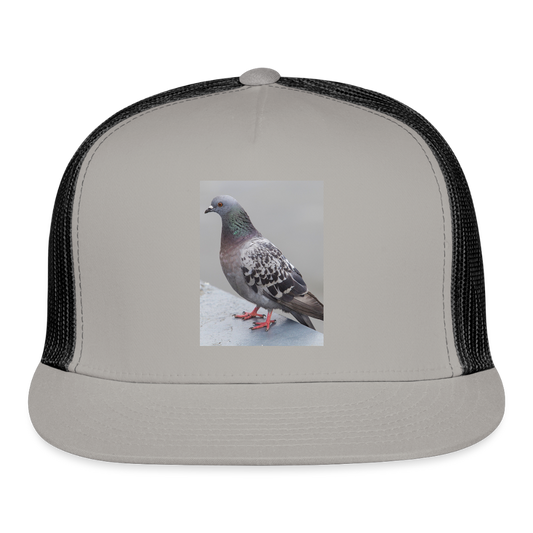 Trucker Hat - gray/black
