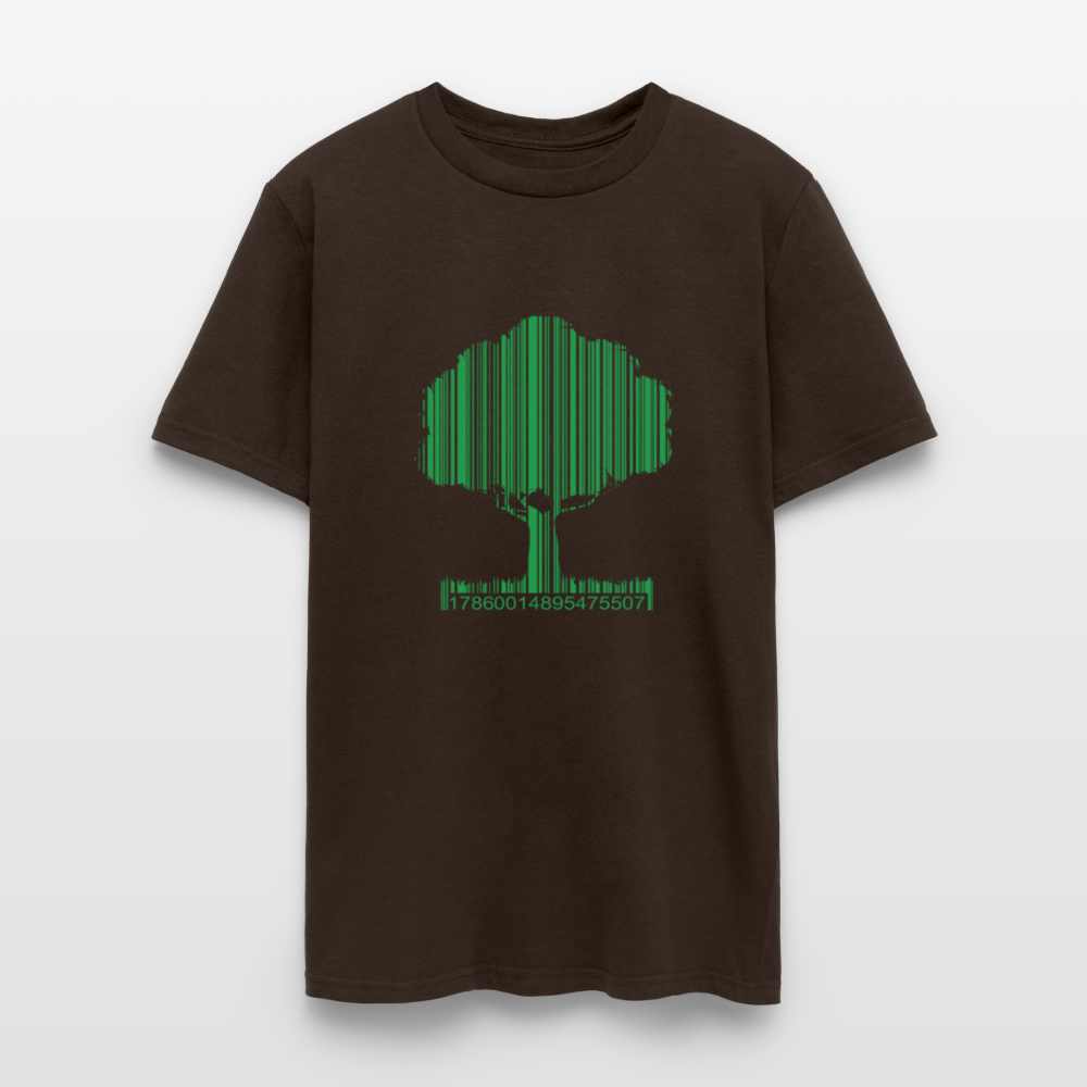 Men's T-Shirt | GILDAN 5000 EVER GREEN - brown
