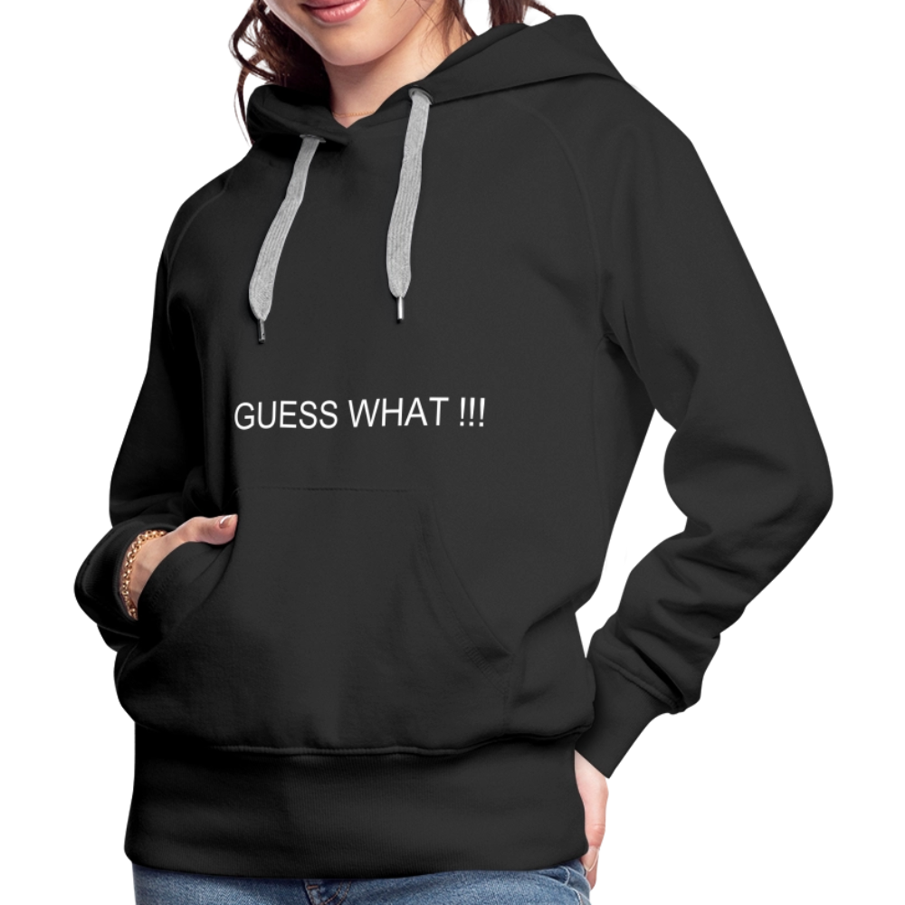 Women’s Premium Hoodie I AM A BOSS OF MY OWN PATH - black