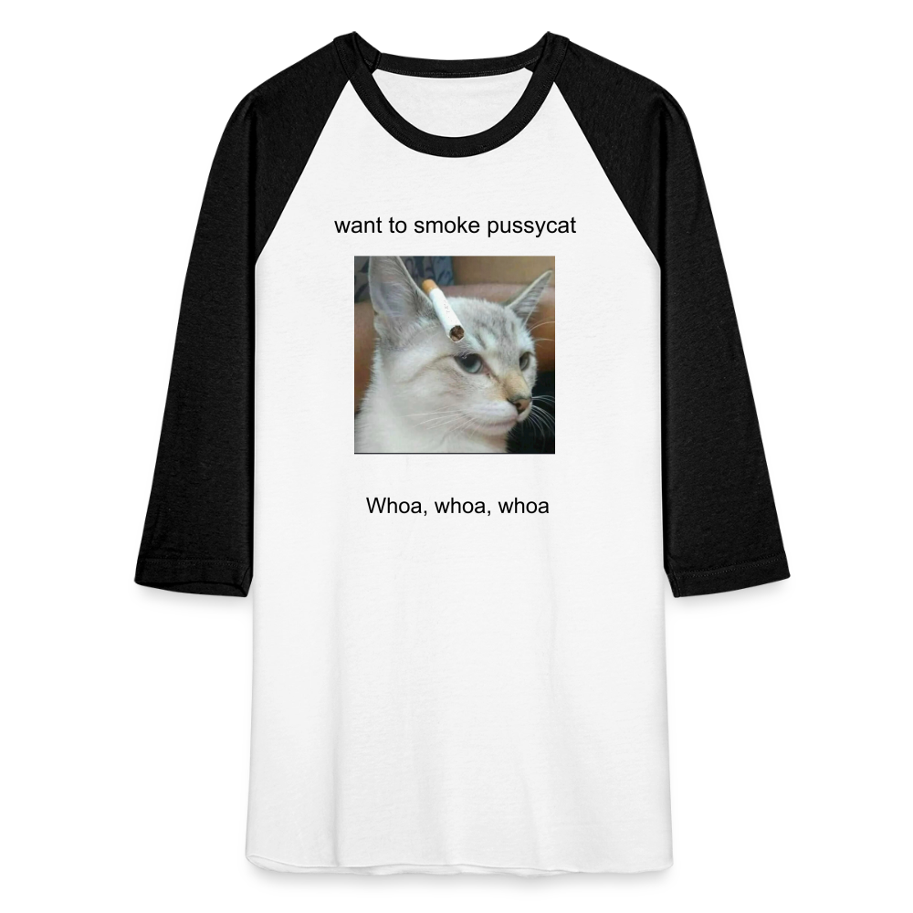 Baseball T-Shirt - white/black