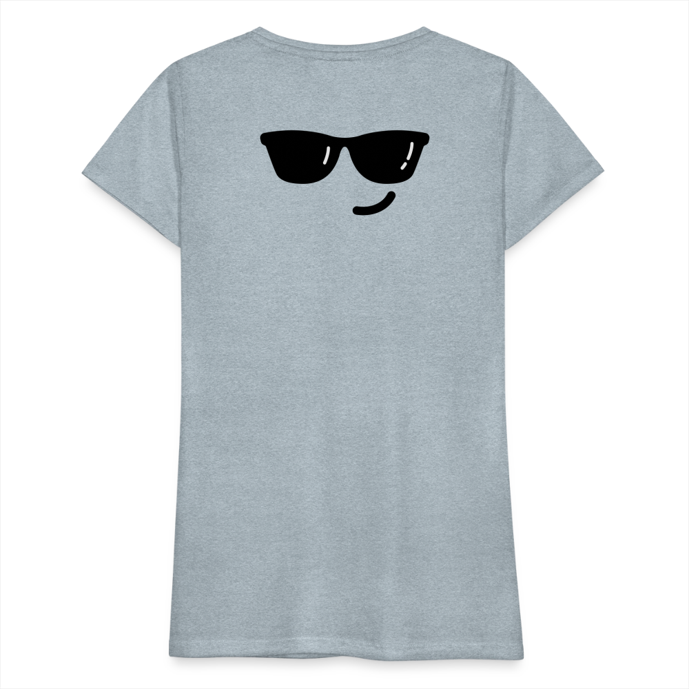 Women’s Premium T-Shirt WOMEN POWER - heather ice blue