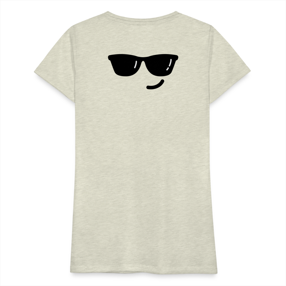 Women’s Premium T-Shirt WOMEN POWER - heather oatmeal