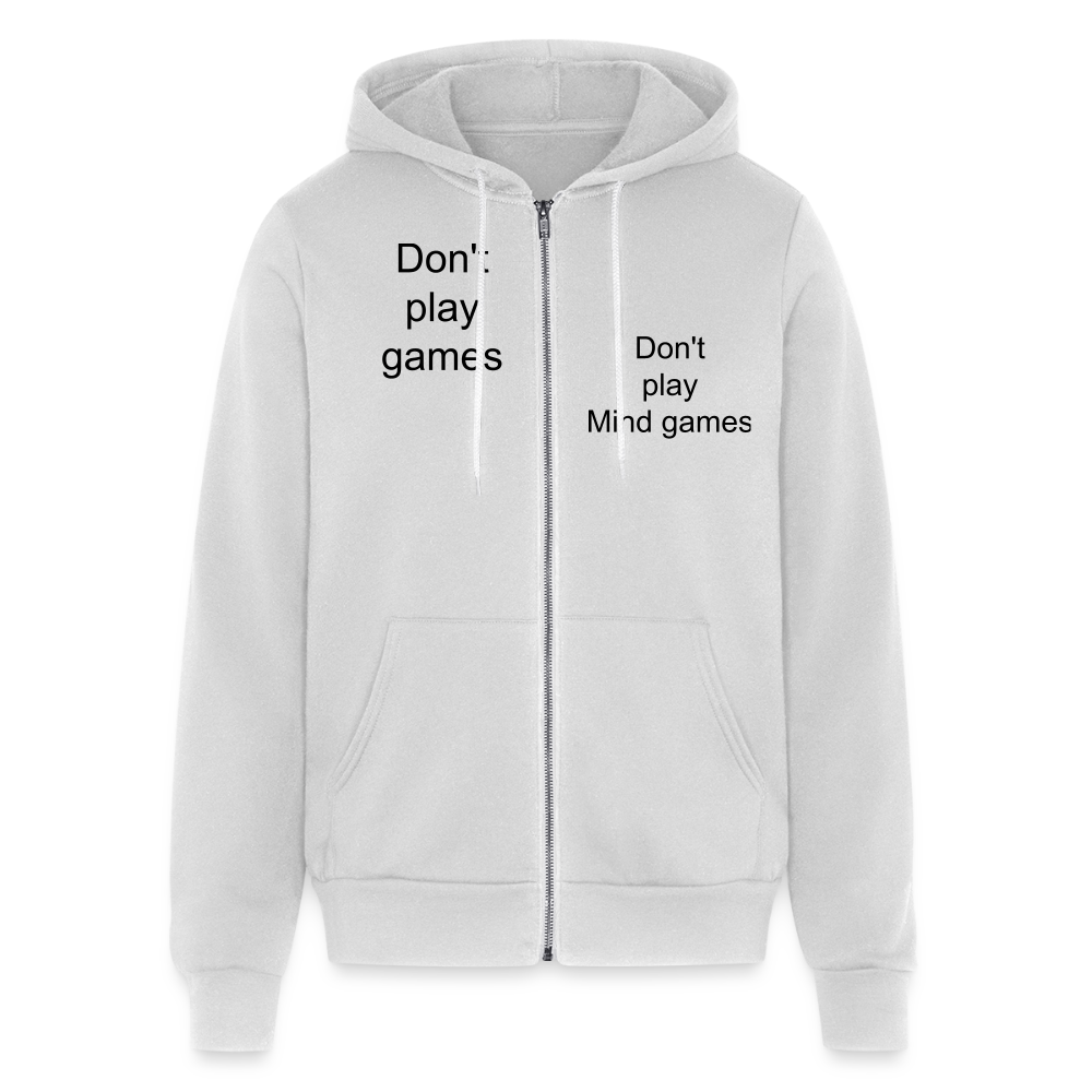Bella + Canvas Unisex Full Zip Hoodie Facts - silver