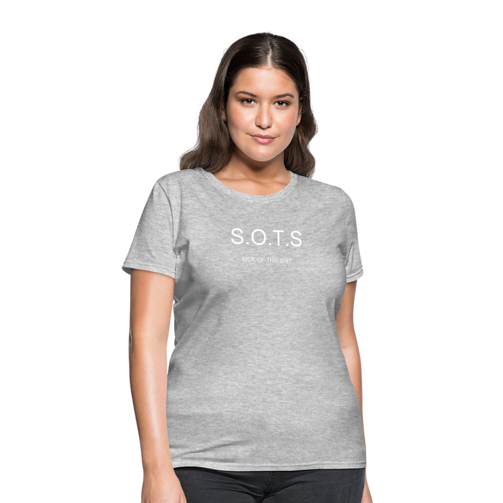 Women's T-Shirt S.O.T.S - heather gray