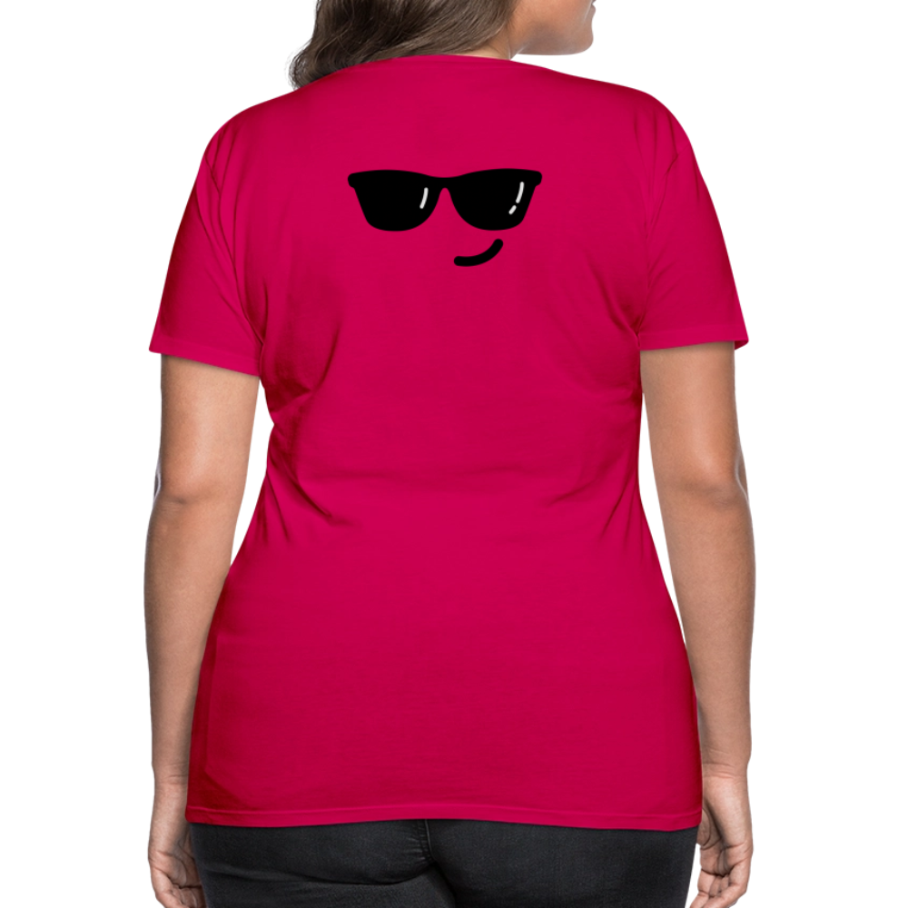 Women’s Premium T-Shirt WOMEN POWER - dark pink
