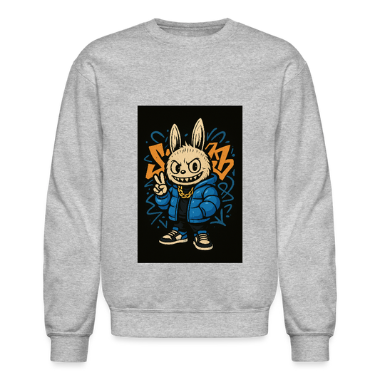 Crewneck Sweatshirt LUBU - heather gray