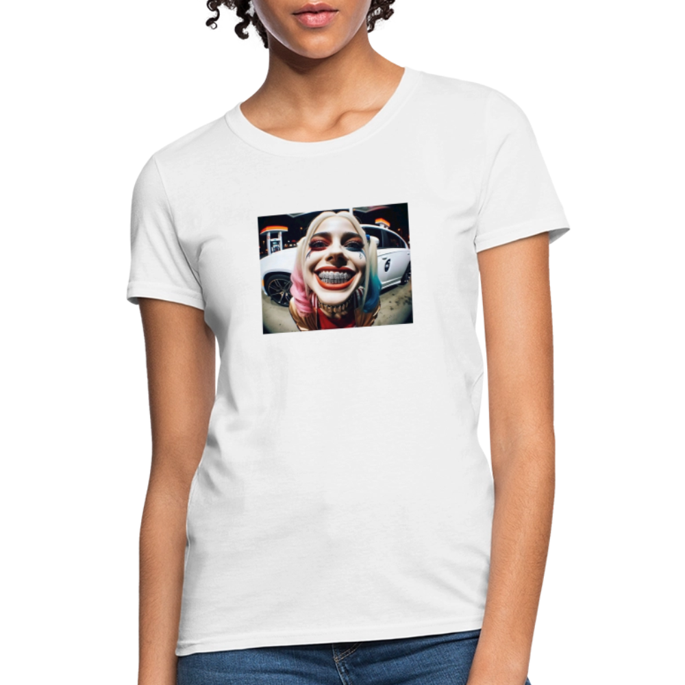 Women's T-Shirt BLING LING QUINN - white