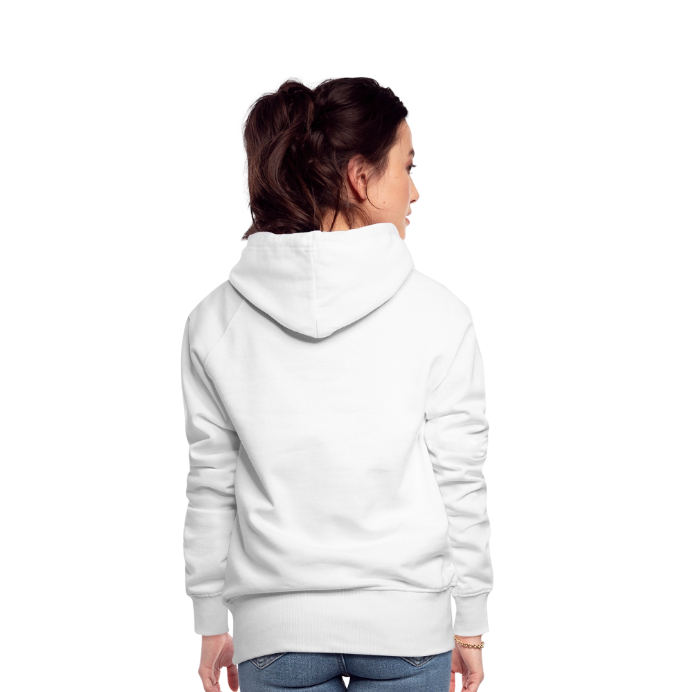 Women’s Premium Hoodie I AM A BOSS OF MY OWN PATH - white