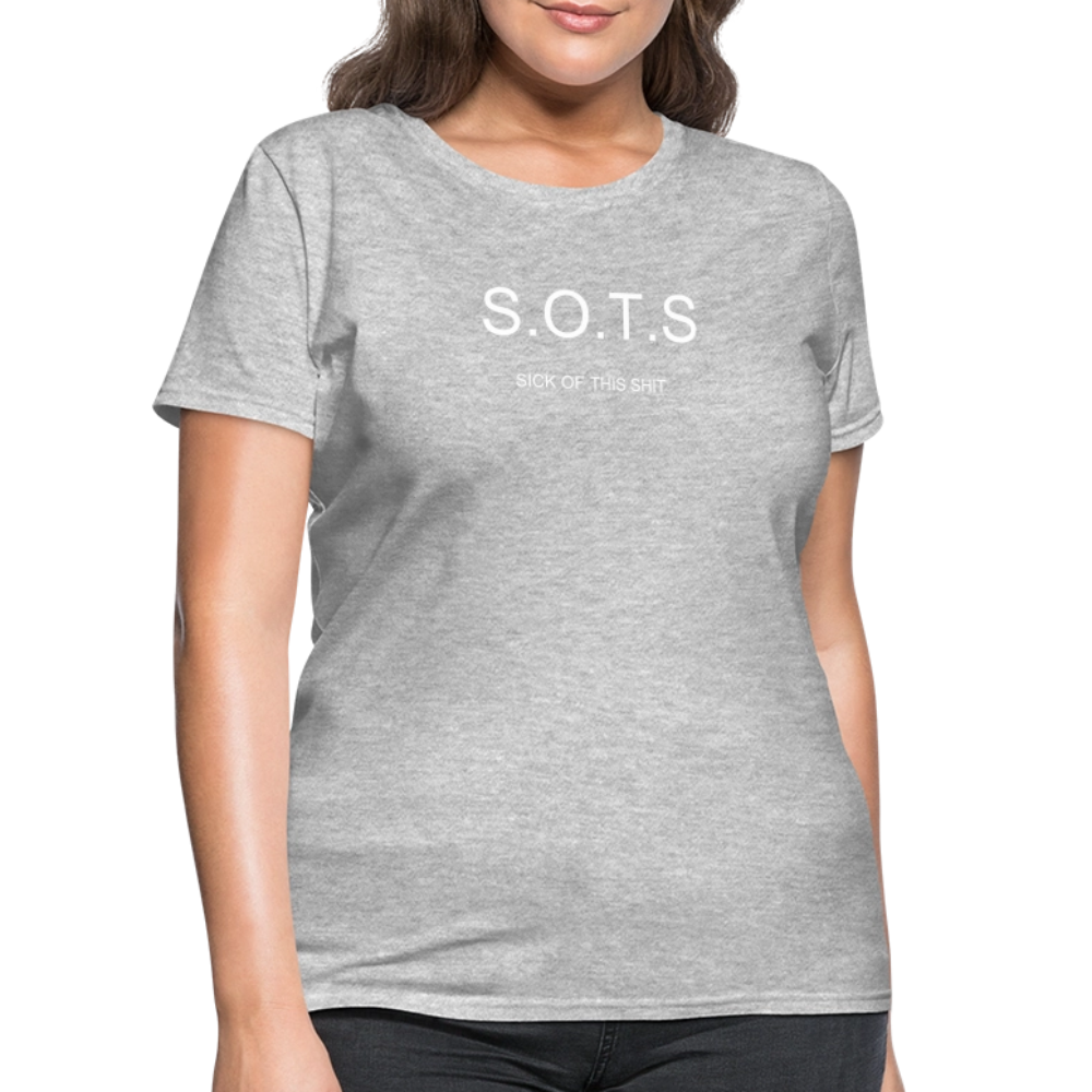 Women's T-Shirt S.O.T.S - heather gray