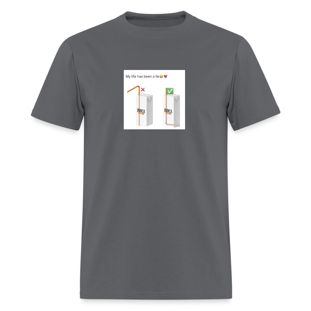 Men's T-Shirt | GILDAN 5000 DIFFRENT DRINK - charcoal