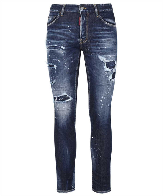 DSQUARED2 SLIM FIT COOL GUY BLUE JEANS