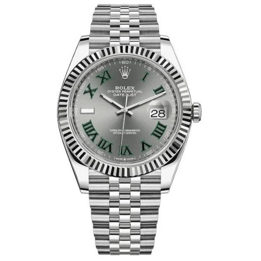 Rolex Datejust 41mm Stainless Steel Wimbeldon - 2022