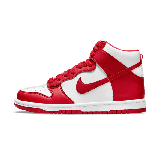 NIKE DUNK HIGH GS "UNIVERSITY RED"