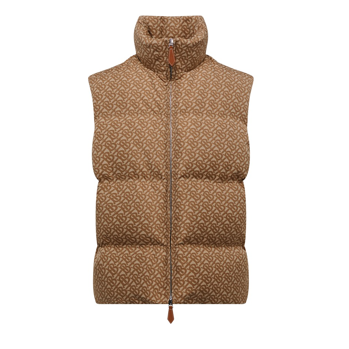 BURBERRY MONOGRAM JACQUARD PUFFER GILLET