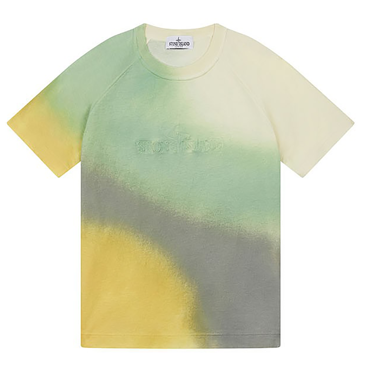 STONE ISLAND JUNIOR AIR BRUSH T-SHIRT