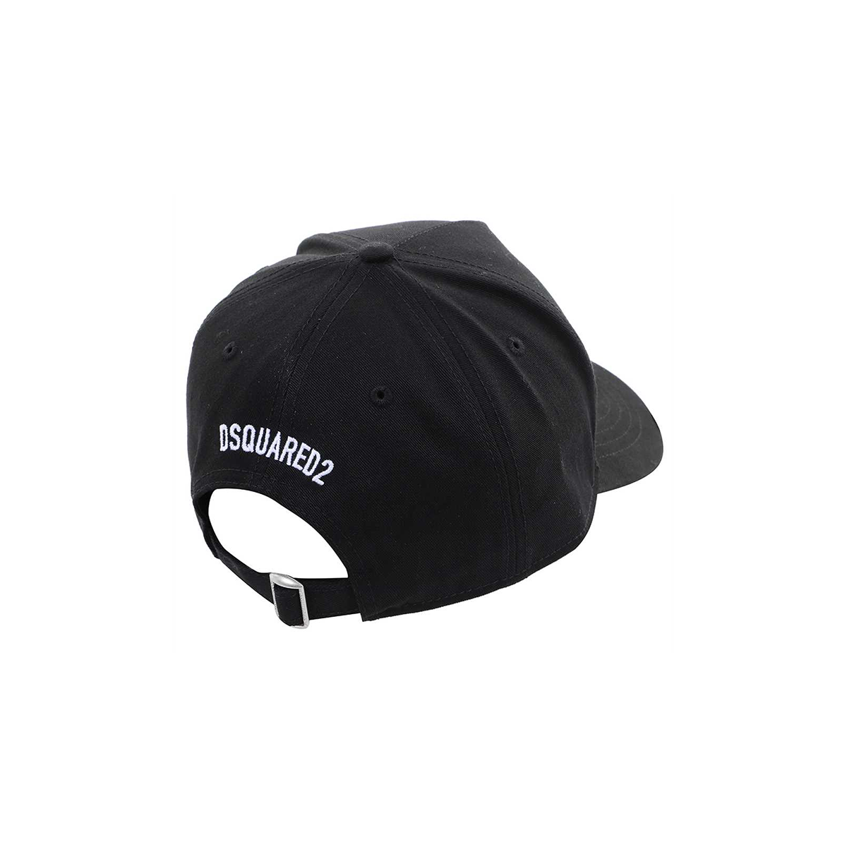 DSQUARED2 ICON SPLAT CAP IN BLACK